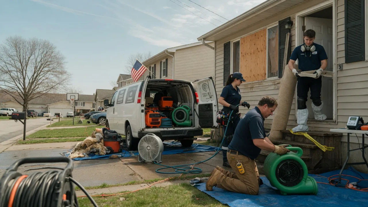 Water Damage Restoration in Slate Run, PA near me